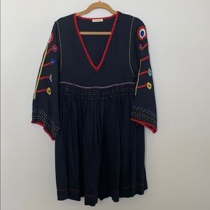 Ulla Johnson embroidered mini dress size 6